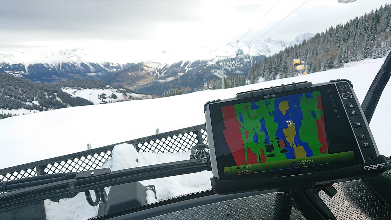 Algiz 10x in Snow Grooming Machine