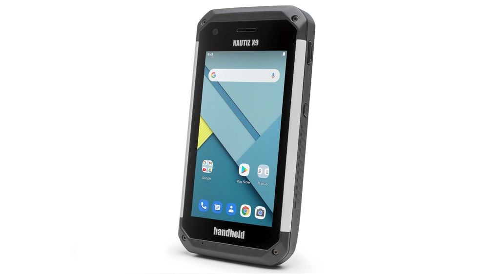 Nautiz X9 Handheld Rugged Facing Left Aer