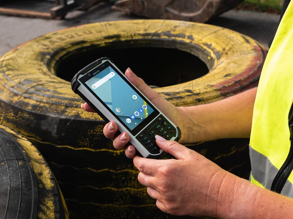 Handheld Nautiz X81 Screen