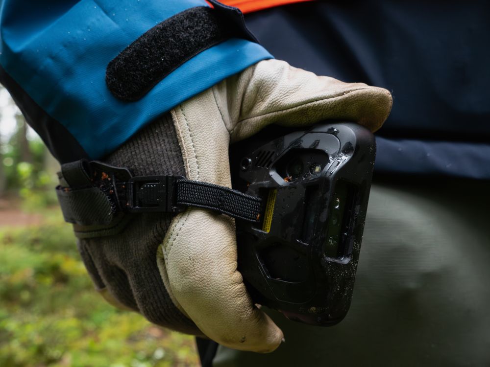 Handheld Nautiz X21 Forest Handstrap